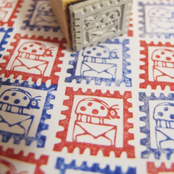 postage stamp ladybug stamp