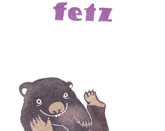 Postkarte "Lets fetz"