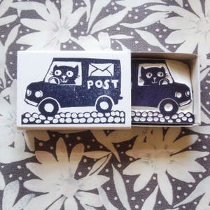 Stempel "Post" kattenpostbode