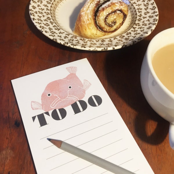 To do list blobfish