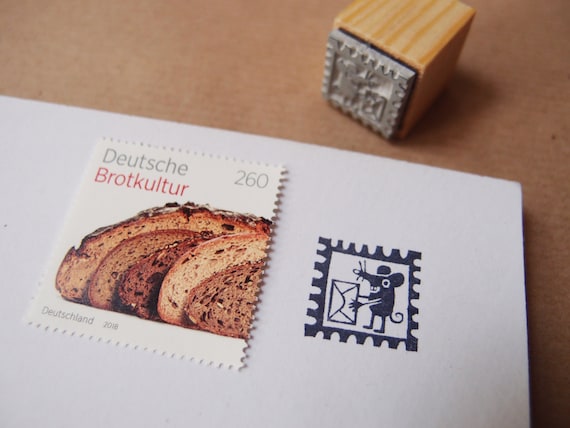 Stempel Briefmarke Maus