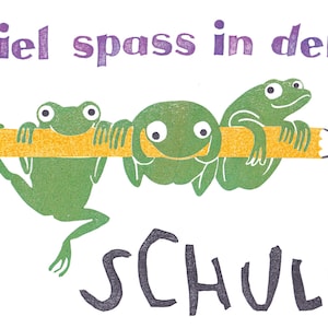 card with envelope school