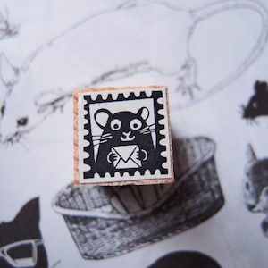 Stempel Briefmarke Chinchilla