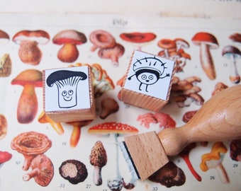 Stempel Set Pilz, Kastanie & Ahoi