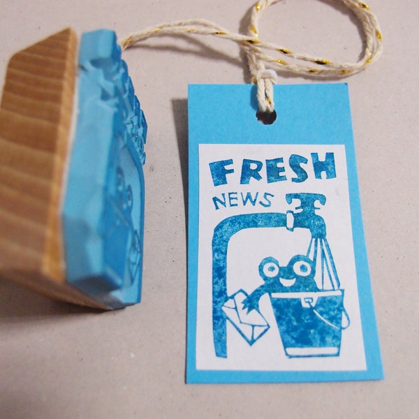 stempel fresh news Frosch