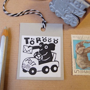 Francobollo "Törööö" Post Elephant