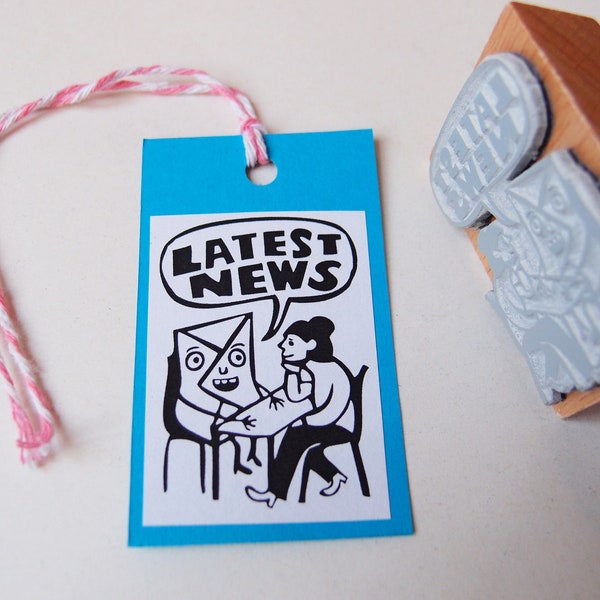 Stempel "Latest News"