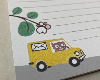 beetle notepad stationery 25 sheets