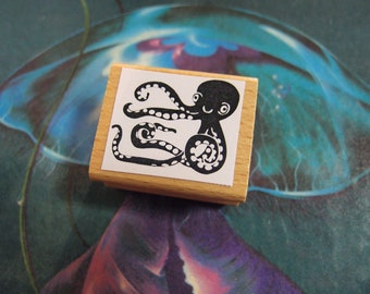 Octopus stamp