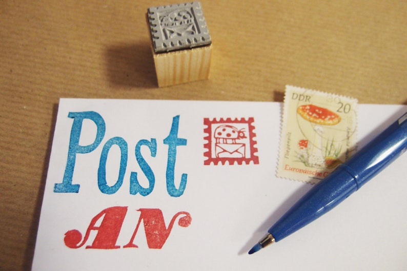 postage stamp ladybug stamp image 3
