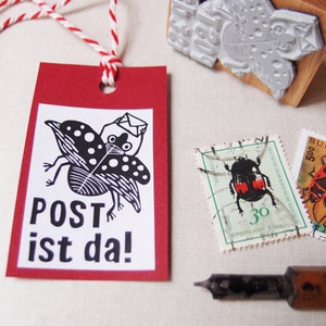 Sello "Post is there" Escarabajo