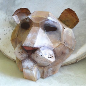 DIY Halloween mask, Make your own Lion Mask and Rabbit mask from recycled paper image 2