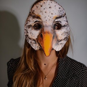 BIRD Mask, Halloween Mask, Bird Costume, PDF Instant Download, Printable Mask, Halloween Wear, DIY Mask, Adult Mask, Kid Mask, Carnival Wear