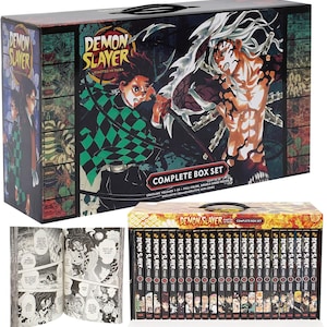 Demon Slayer Complete Book Set - Etsy