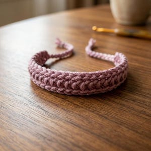 Easy Crochet Cord Bracelet Pattern | Beginner Braided Jewelry Tutorial (PDF Download)