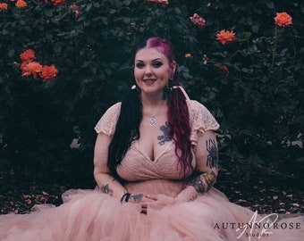 blush wedding dress for sale