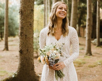 blush wedding dress for sale