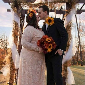 Boho wedding dress curvy online