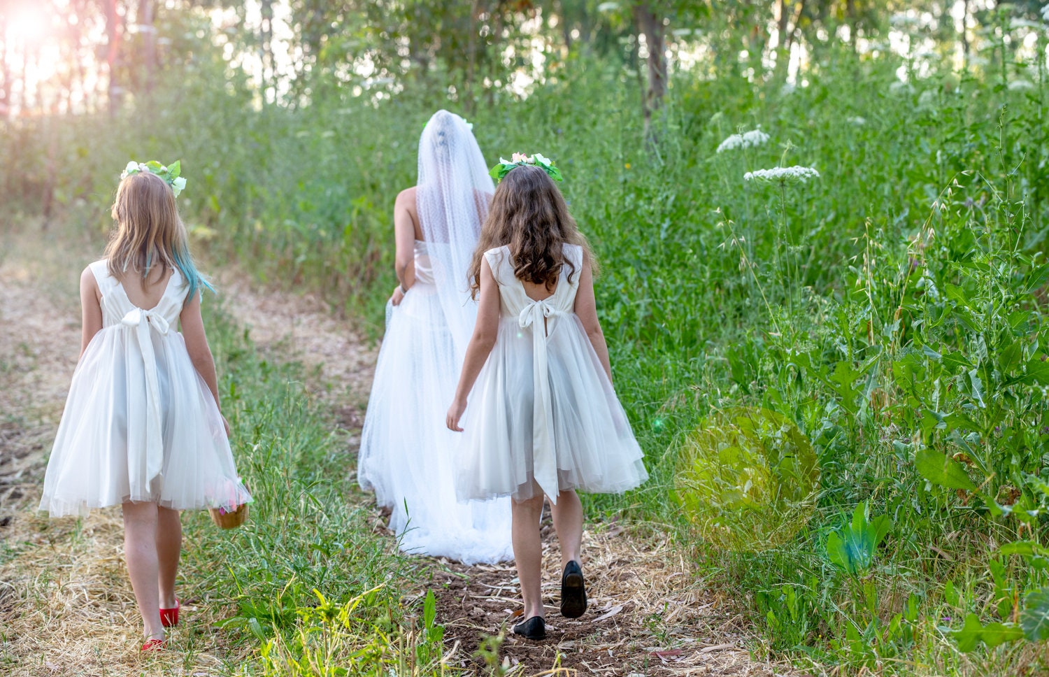 SALE Blumenmädchen Ivory Tüll Kleid Ivory Princess Kleid ...