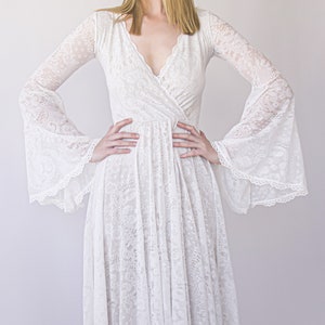 Young Birds Wrap Long Dress main image 0