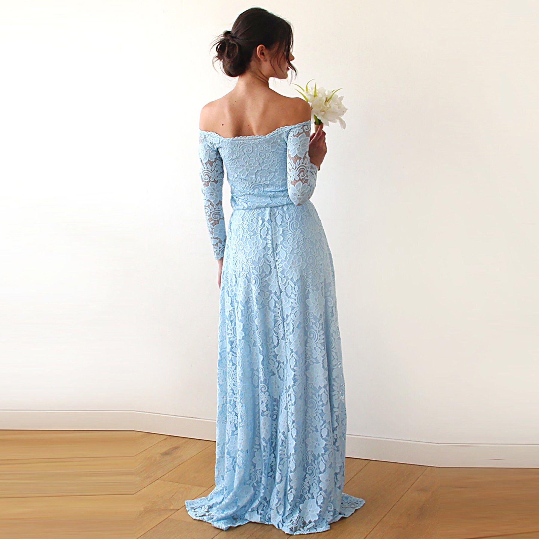 lace halter formal dress Purple Lace Halter Prom Dress | Long V-Neck Evening Gown