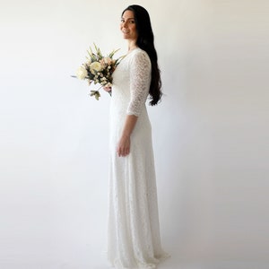 Bestseller Curvy Wrap Ivory wedding dress 1124 image 3