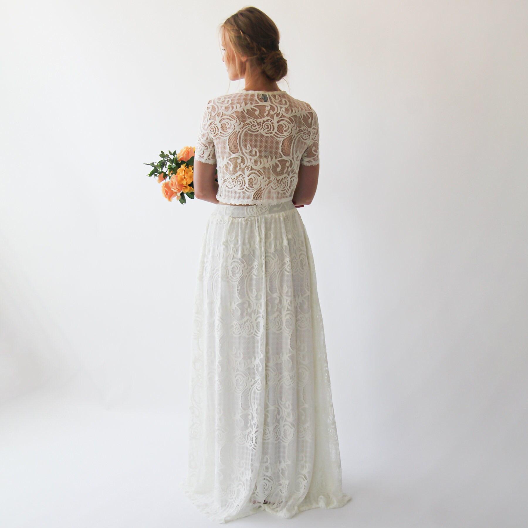 Lace Short Skirt - Ametsuchi