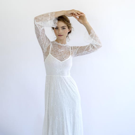 chinese dress ladies Trendy Lace Wedding Dress in Bohemian Style from Soft Tulle