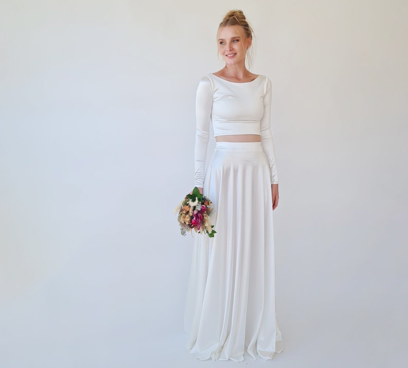 New Collection Wedding Dress Separates Two Piece wedding image 1