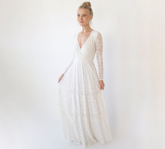 Bohemian Lace Wedding Dress Wrap ...