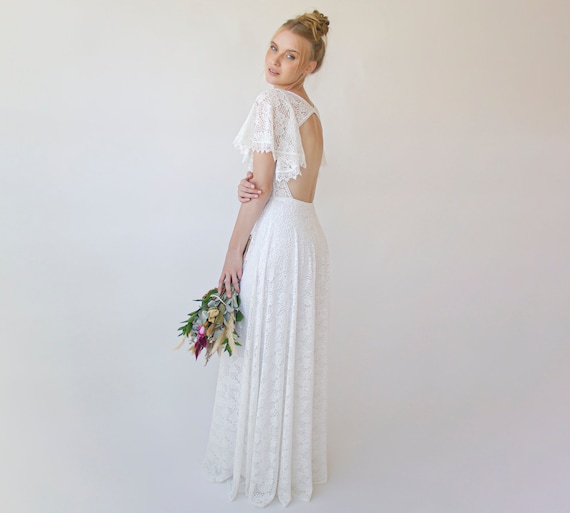 Short Sleeves Lace Wedding Dress Short Sleeves Lace Wedding Dress