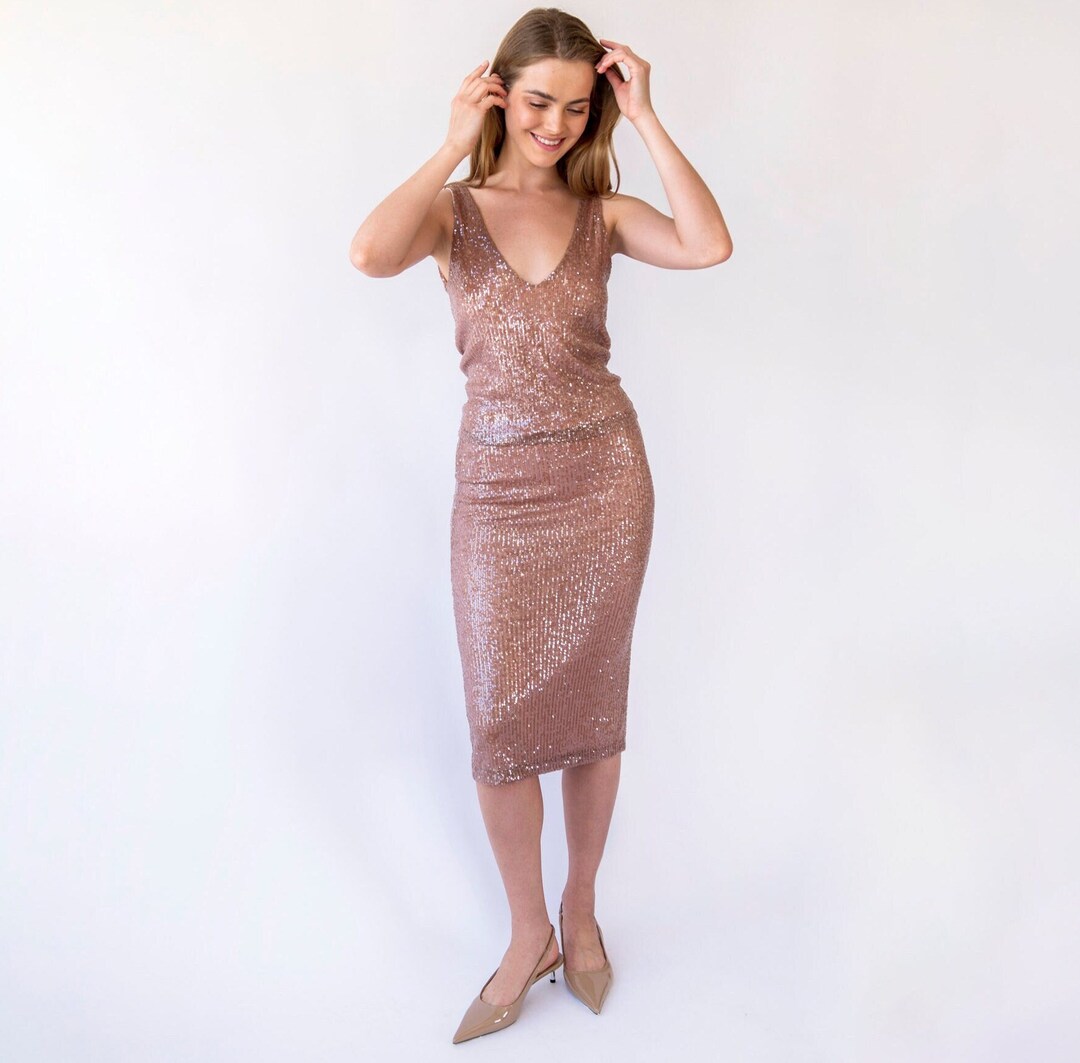 New Year's Eve Set, Bronze Sequins Skirt & Top #1439 - Etsy Denmark New Year's Eve Set, Bronze Sequins Skirt & Top #1439 - Etsy Denmark