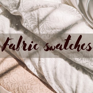 Lace Fabric Swatches