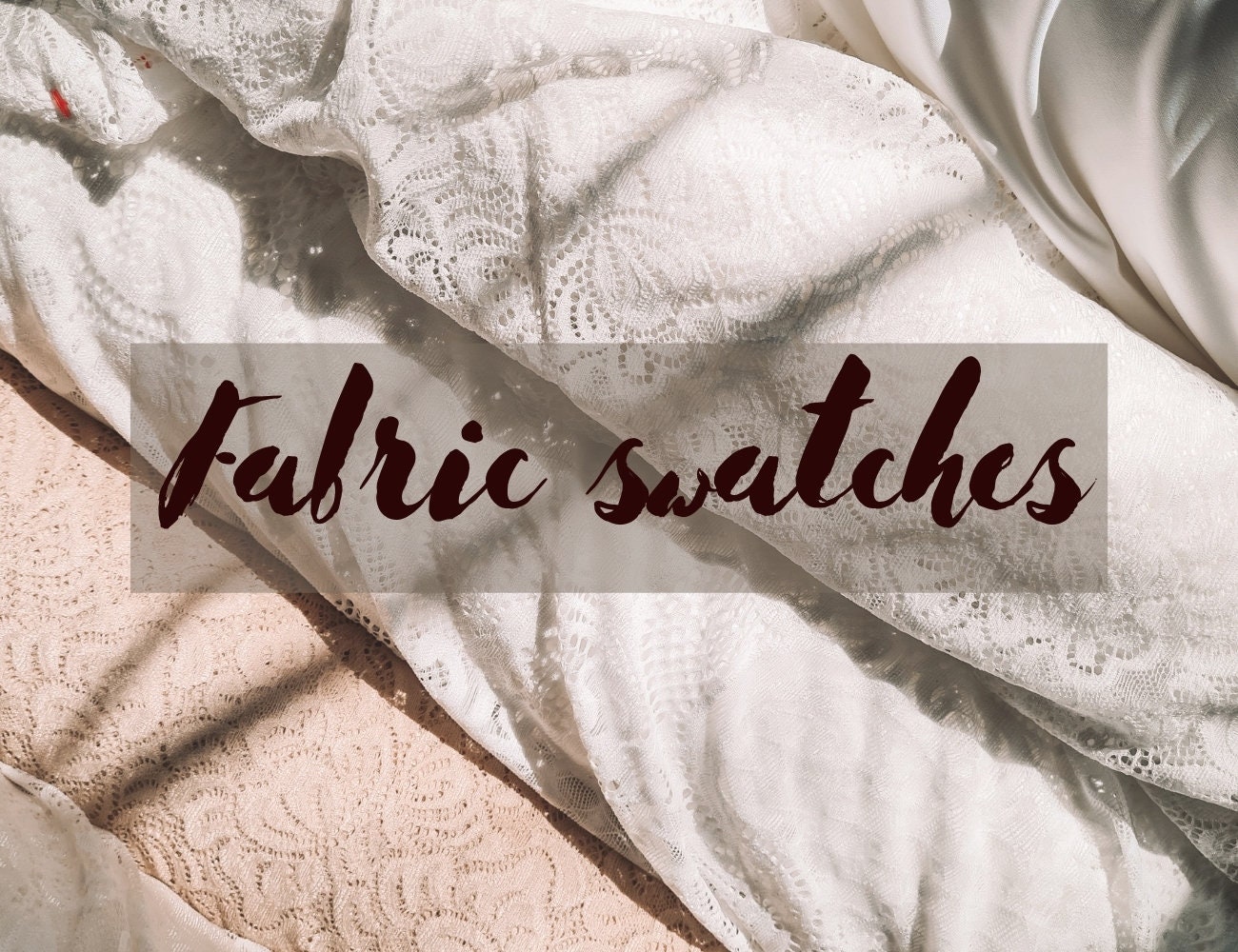 Lace Fabric Swatches