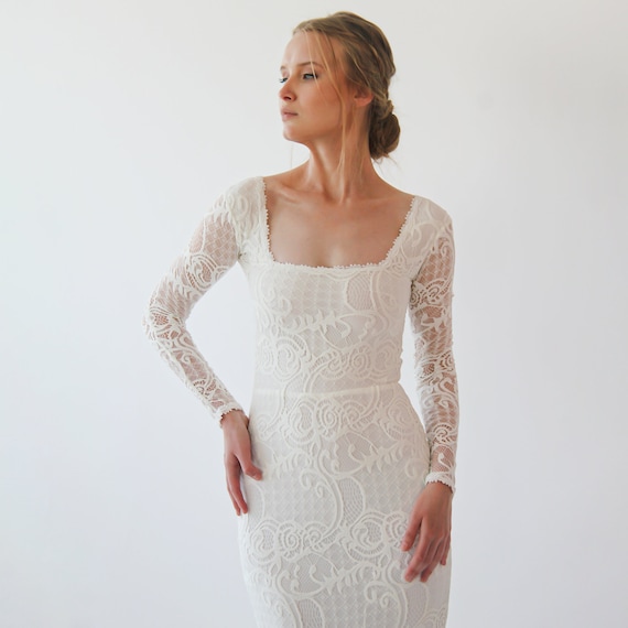 chinese dress ladies Rachel Allan RB5088 Long Lace Mermaid Wedding Dress main image 1
