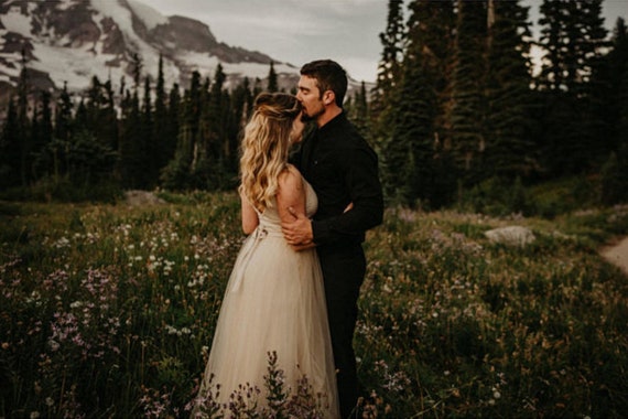 Champagne Bridesmaids Maxi tulle Dress #1053 Champagne Bridesmaids Maxi tulle Dress #1053