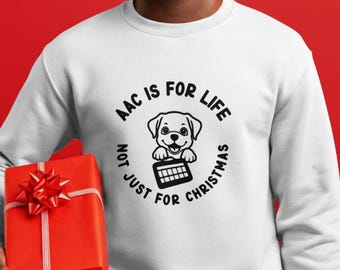 AAC Communication Aid Iron-On Transfer | Speech Therapy, Inclusion (Christmas Theme)