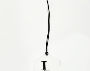 Personalized Initial Car Charm