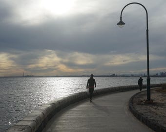 Encounter at Elwood Beach – Melbourne Photography, Waterfront, Wall Art, Australian, Fine Art Landscape
