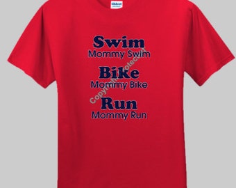 Triathlon Mommy Triathlon T-shirt