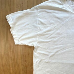 Vintage University of North Carolina tar heels Champion T Shirt size Large white image 7