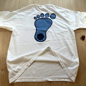 Vintage University of North Carolina tar heels Champion T Shirt size Large white image 19