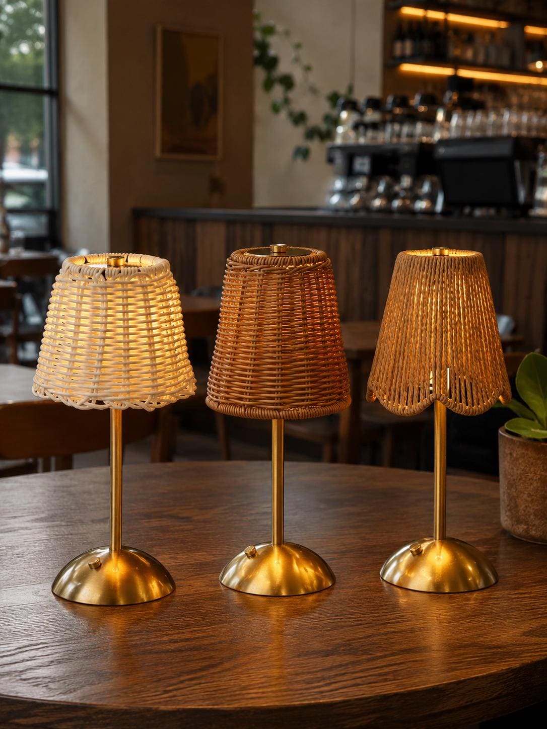 籐　ラタン　ライト　ヴィンテージ　アンティーク　レトロ Vintage rattan lamp - Etsy 日本
