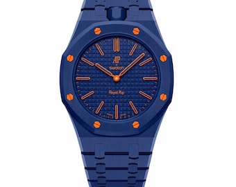 Royal Pop ORENJI HACHI Biokeramik-Armband | Royal Pop Keramikarmband | AP Swatch Armband | Stahlschließe | Kostenloser Versand