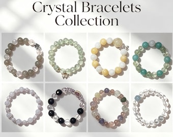 Handmade Crystal Bracelet Collection | Unique Multi-stone Design, One-of-a-kind Gemstone Jewelry