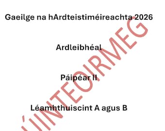 Léamhthuiscintí 2026 ATAL