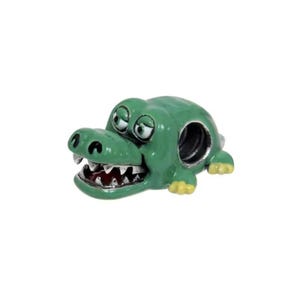 Sterling Silver Crocodile Charm for Pandora Bracelet