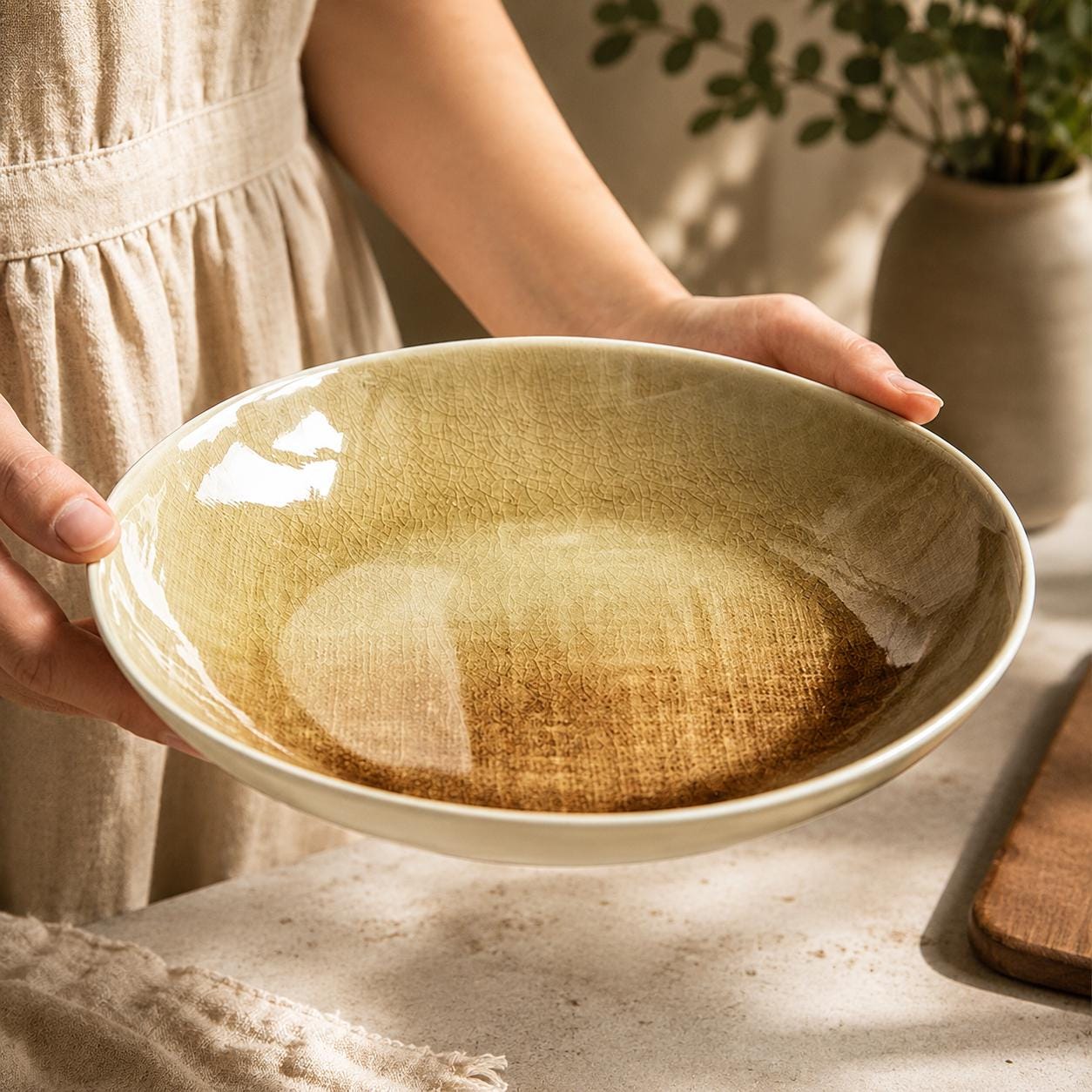 Crackle glaze pottery - Etsy 日本