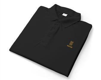 Polo à logo hibou doré | Polo performance pour compétiteur