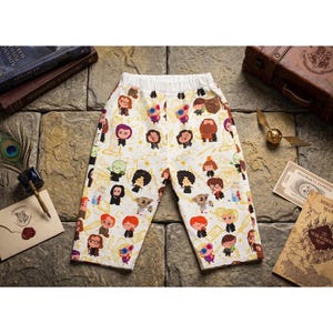 De tovenaarswereld komt thuis! Harry Potter-thema kinderbroek van Batiko